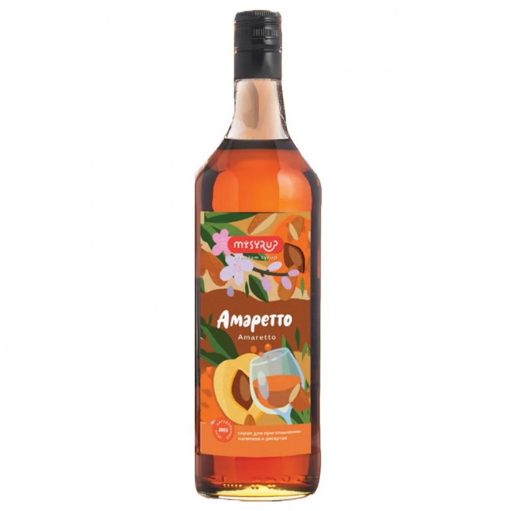 Амаретто — сироп MySyrup, 1 л