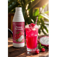 Малина-Питахайя основа для напитков Proffsyrup, 1 кг Малина-Питахайя основа для напитков Proffsyrup, 1 кг