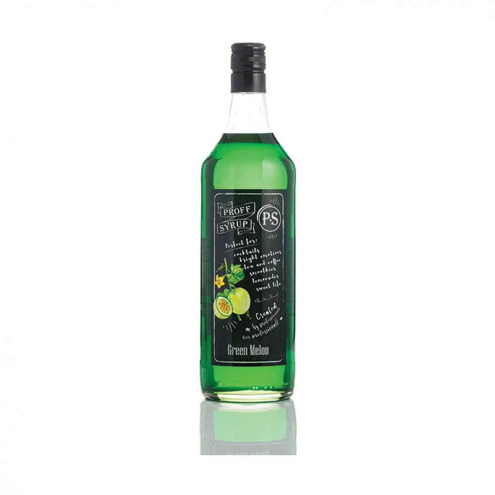 Дыня зелёная — сироп ProffSyrup, 1 л Дыня зелёная — сироп ProffSyrup, 1 л